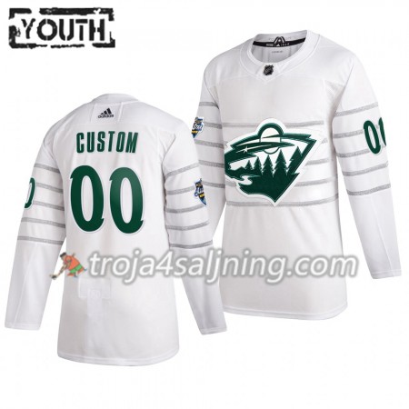 Minnesota Wild tröja Customized Vit Adidas 2020 All-Star Authentic - NHL Tröjor Barn